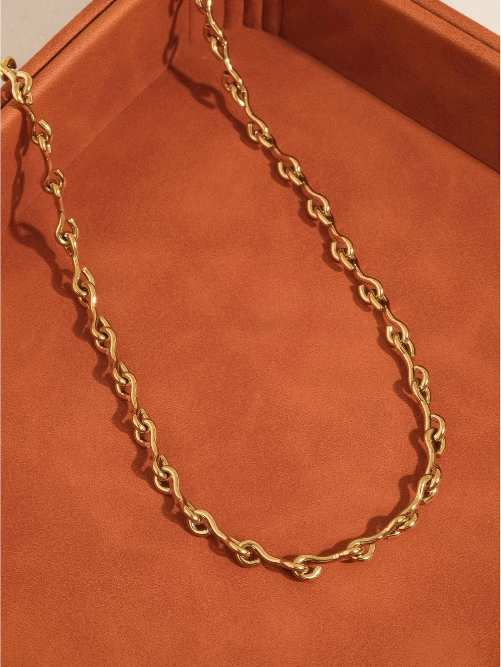 Merritt 18K Gold Non-Tarnish Chain Necklace